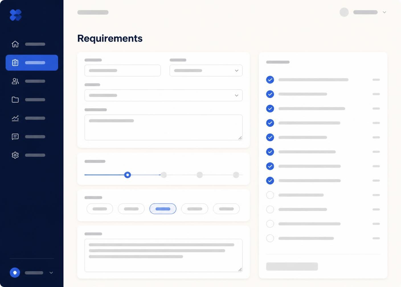 Enquiry timeline preview